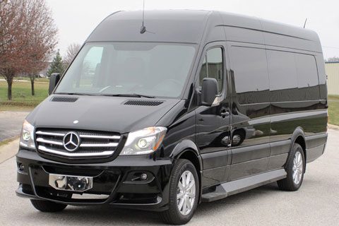 Mercedes Sprinter Limo rental Charlotte 