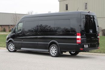 Sprinter limo van Charlotte