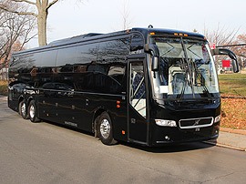 Volvo coach bus
